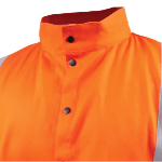 Black Stallion TruGuard™ Orange 200 FR Cotton Welding Jacket #JF1012-OR